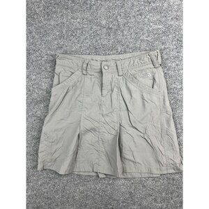 The North Face Skirt Women's Gray Pleated Cargo Pocket Nylon Zip Belt Loops